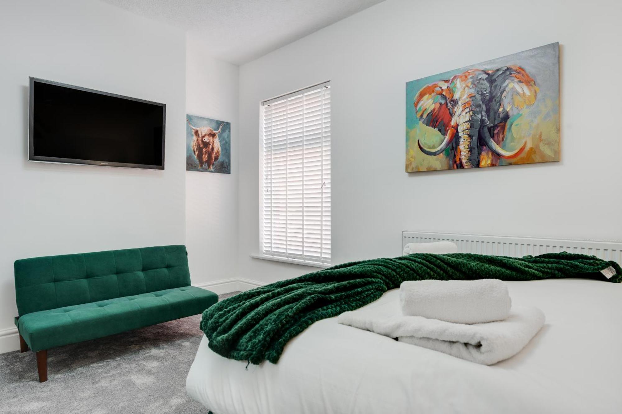 St David'S - Stylish 2 Bed Apartment, Free Parking, Close To Beach Lytham St Annes Kültér fotó